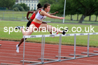 Womens under-20s 100 metres hurdles, 2022 Northern Senior and Under-20 Champs., Wavertree Athletics Centre, Liverpool. Photo: David T. Hewitson/Sports for All Pics